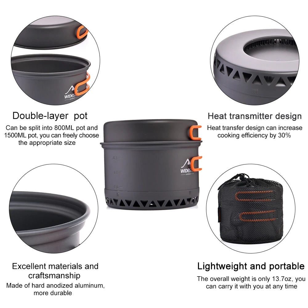 Outdoor Camping Cookware Set