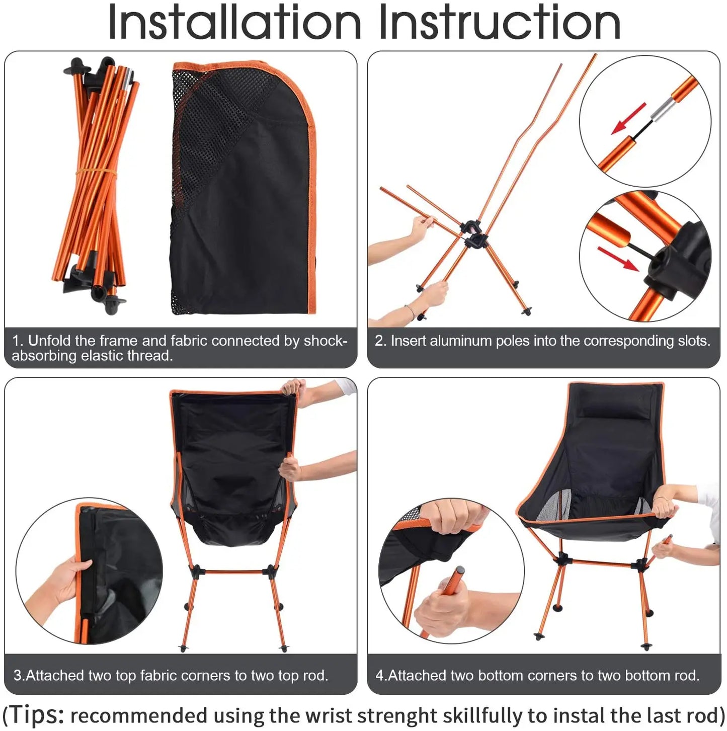 Portable Folding Camping Chair