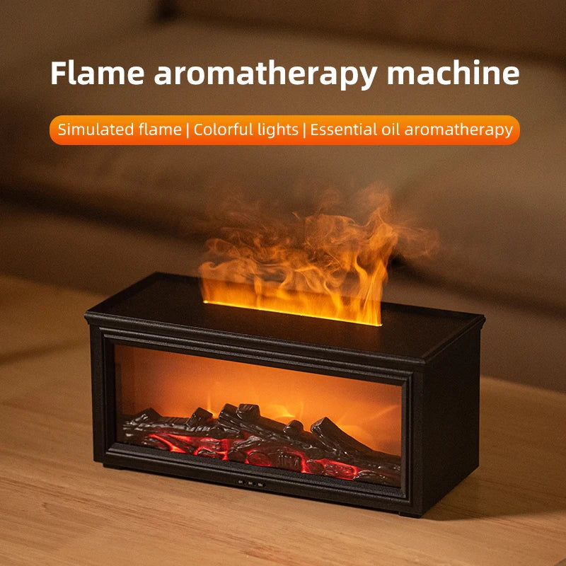 7-Color Flame Aroma Diffuser