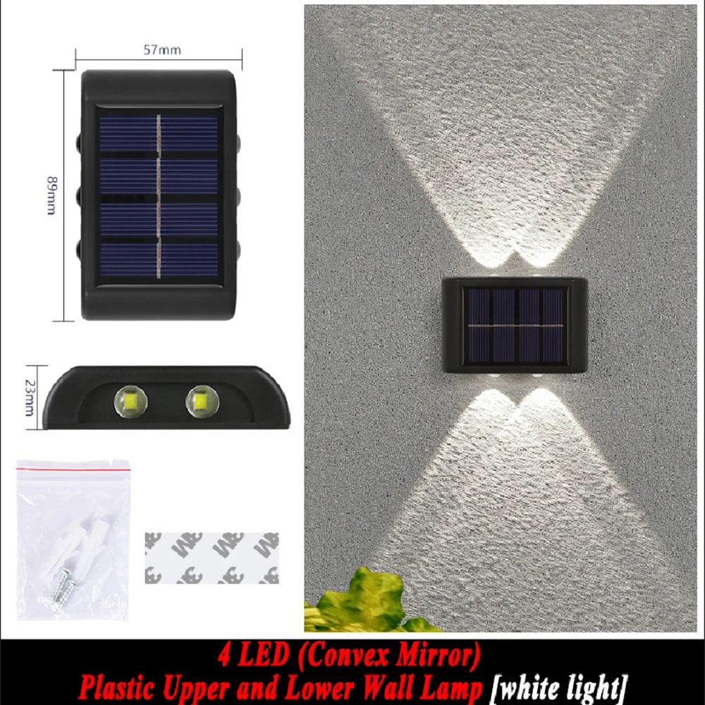 Waterproof Solar Wall Lamp