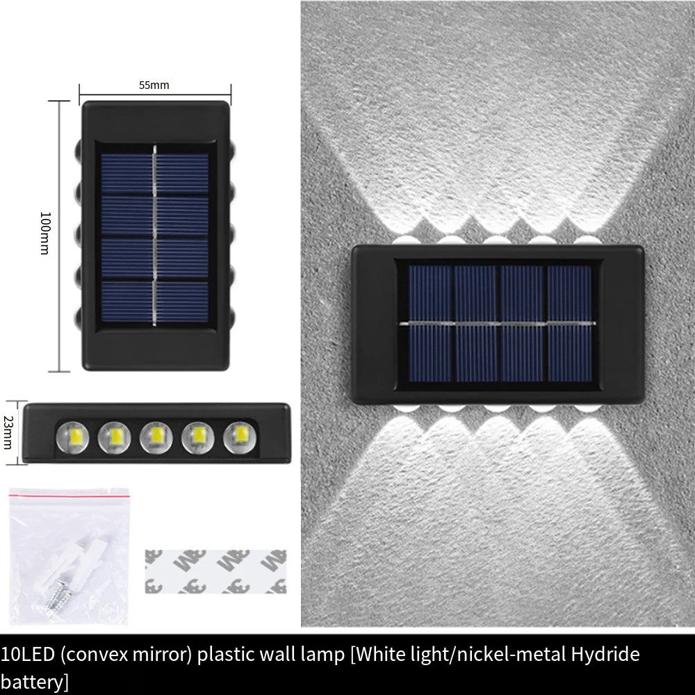 Waterproof Solar Wall Lamp