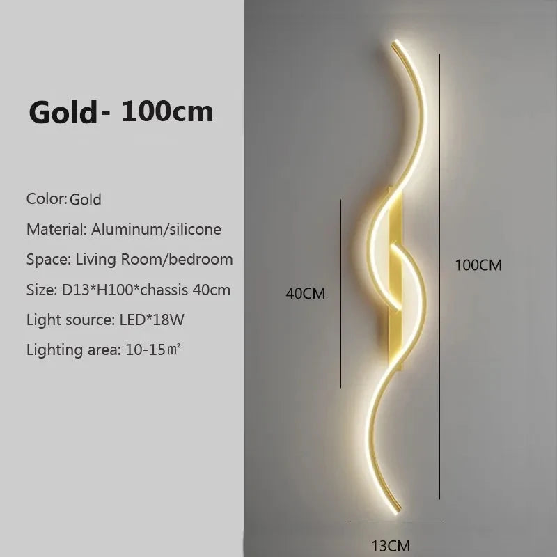 Minimalist LED Wall Lamp