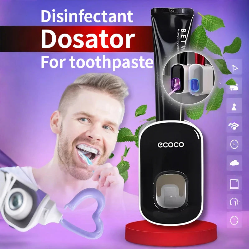 Wall-Mounted Toothpaste Dispenser