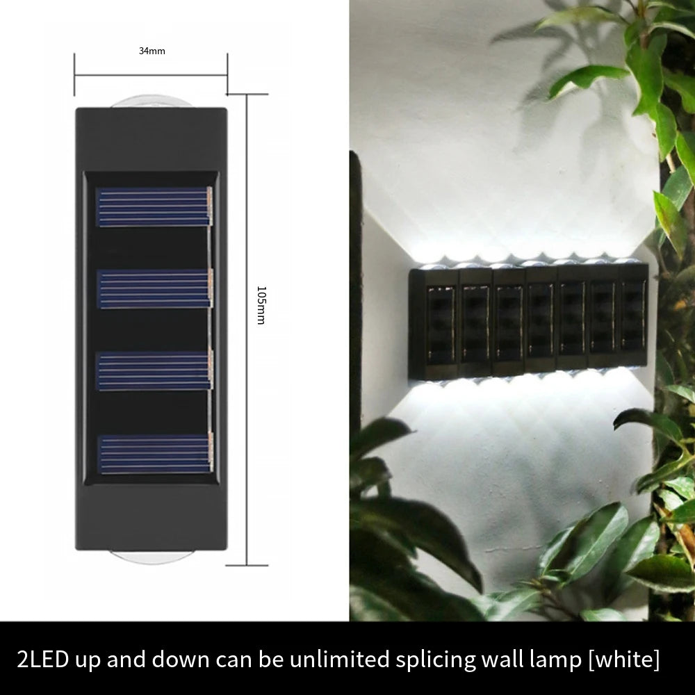 Waterproof Solar Wall Lamp