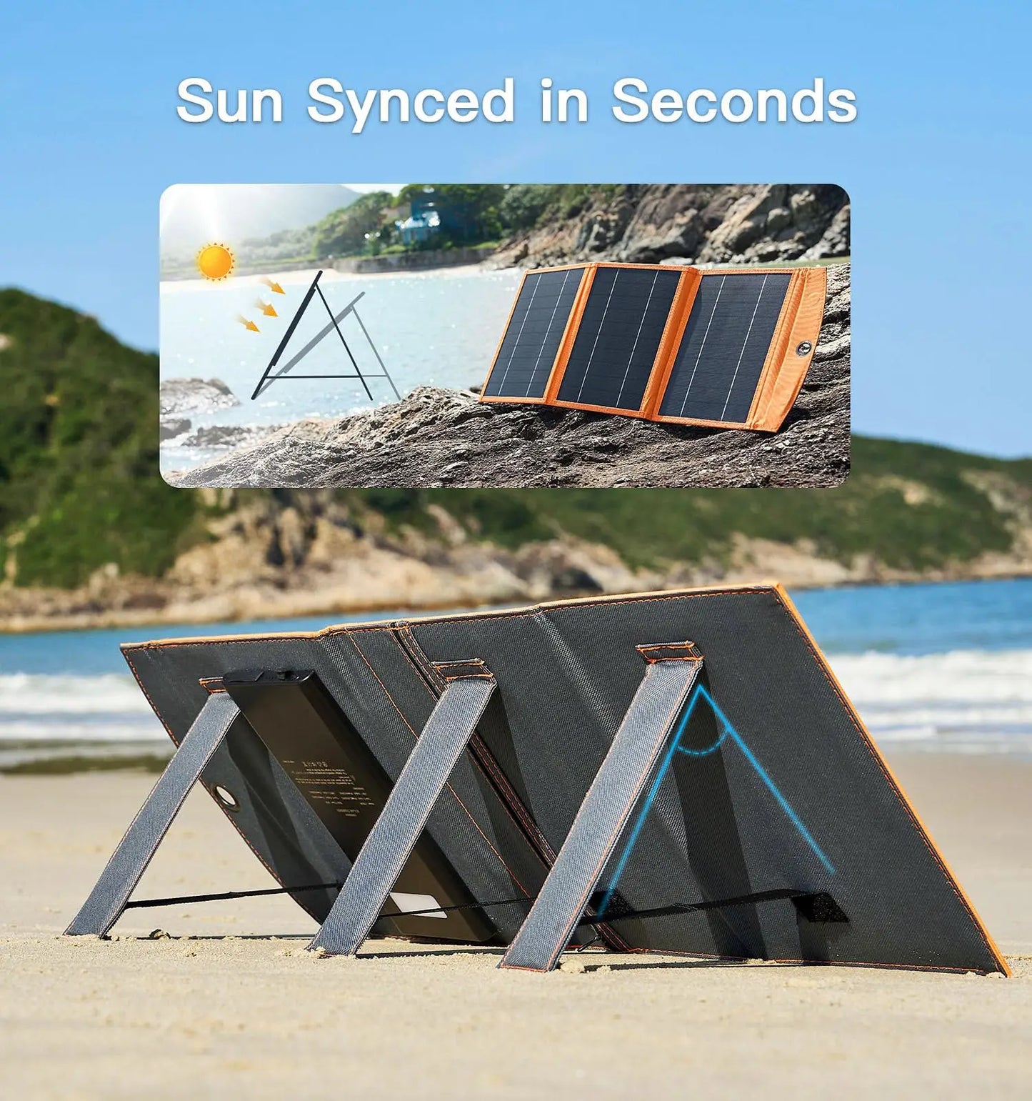 30W Solar Panel 10000mah btttery full system kit Foldable and portable Outdoor power bank for outdoor RV camping mobile phones