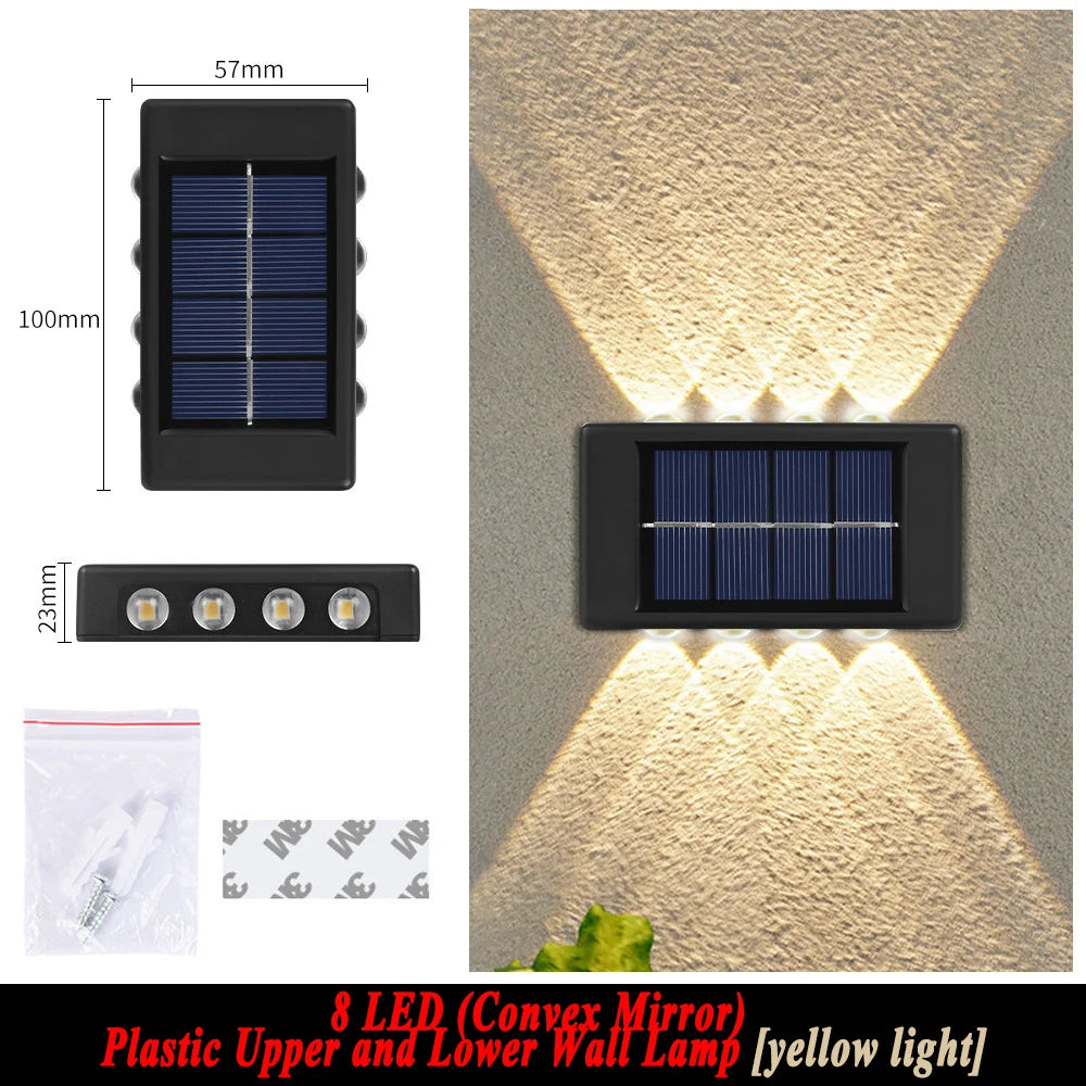 Waterproof Solar Wall Lamp
