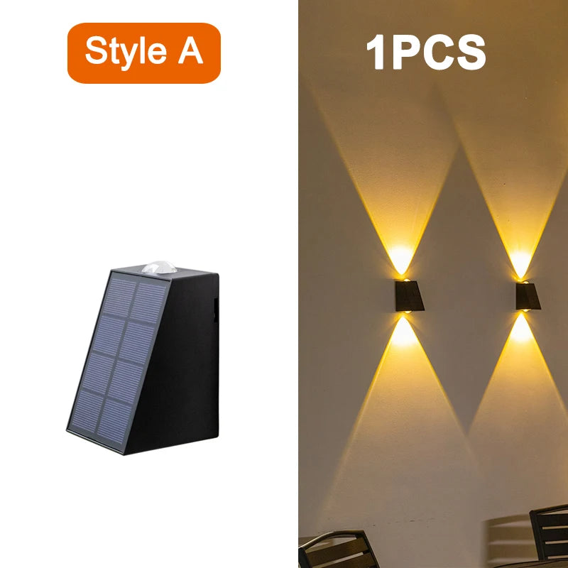Solar LED Outdoor Wall Lights