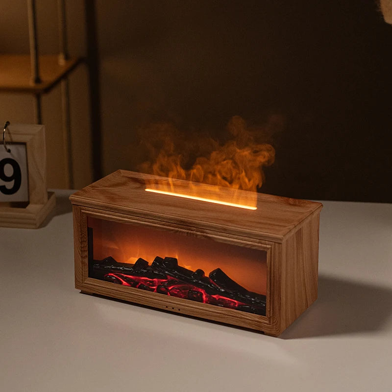 7-Color Flame Aroma Diffuser
