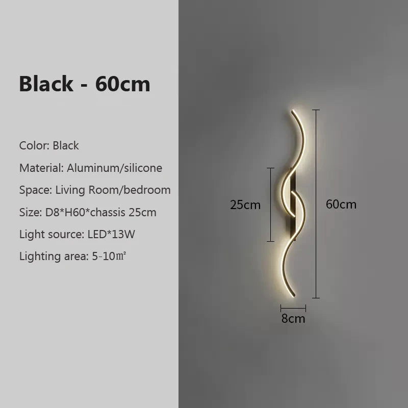 Minimalist LED Wall Lamp