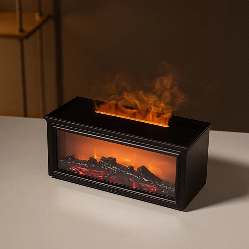 7-Color Flame Aroma Diffuser