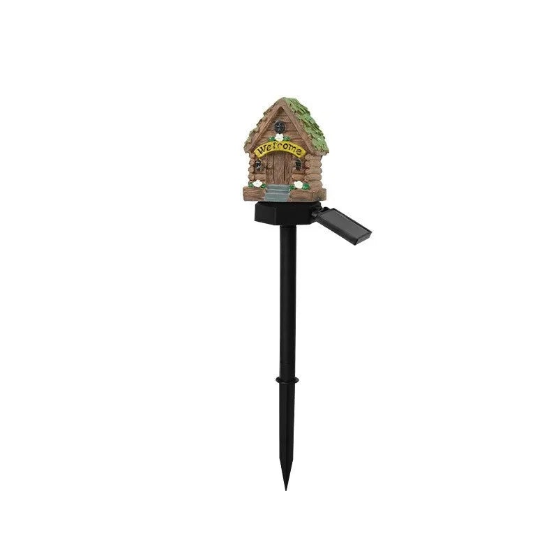 Solar Fairy House Garden Light