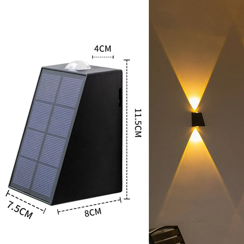 Solar LED Outdoor Wall Lights