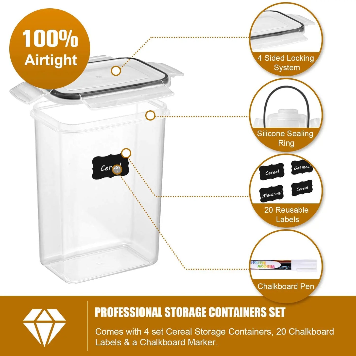 7-Piece Food Storage Set