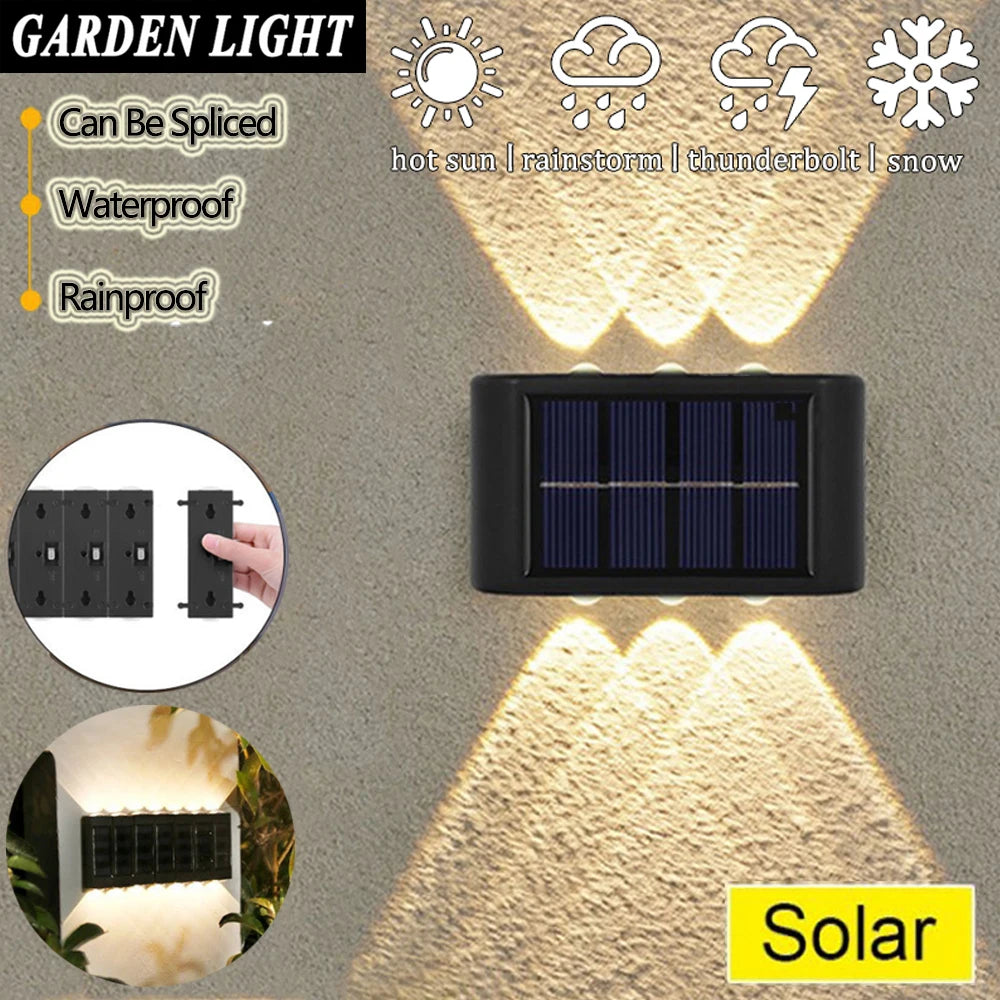 Waterproof Solar Wall Lamp