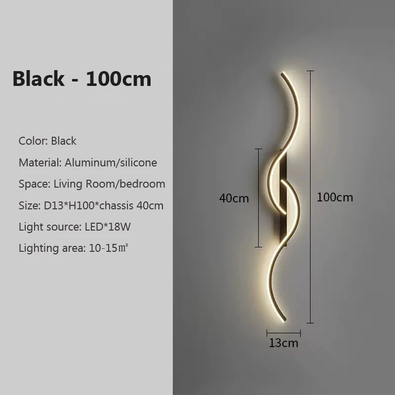 Minimalist LED Wall Lamp