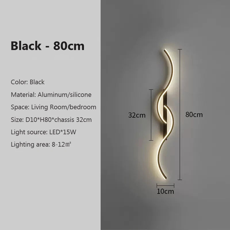 Minimalist LED Wall Lamp