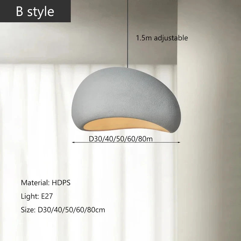 Nordic Wabi-Sabi LED Pendant Light