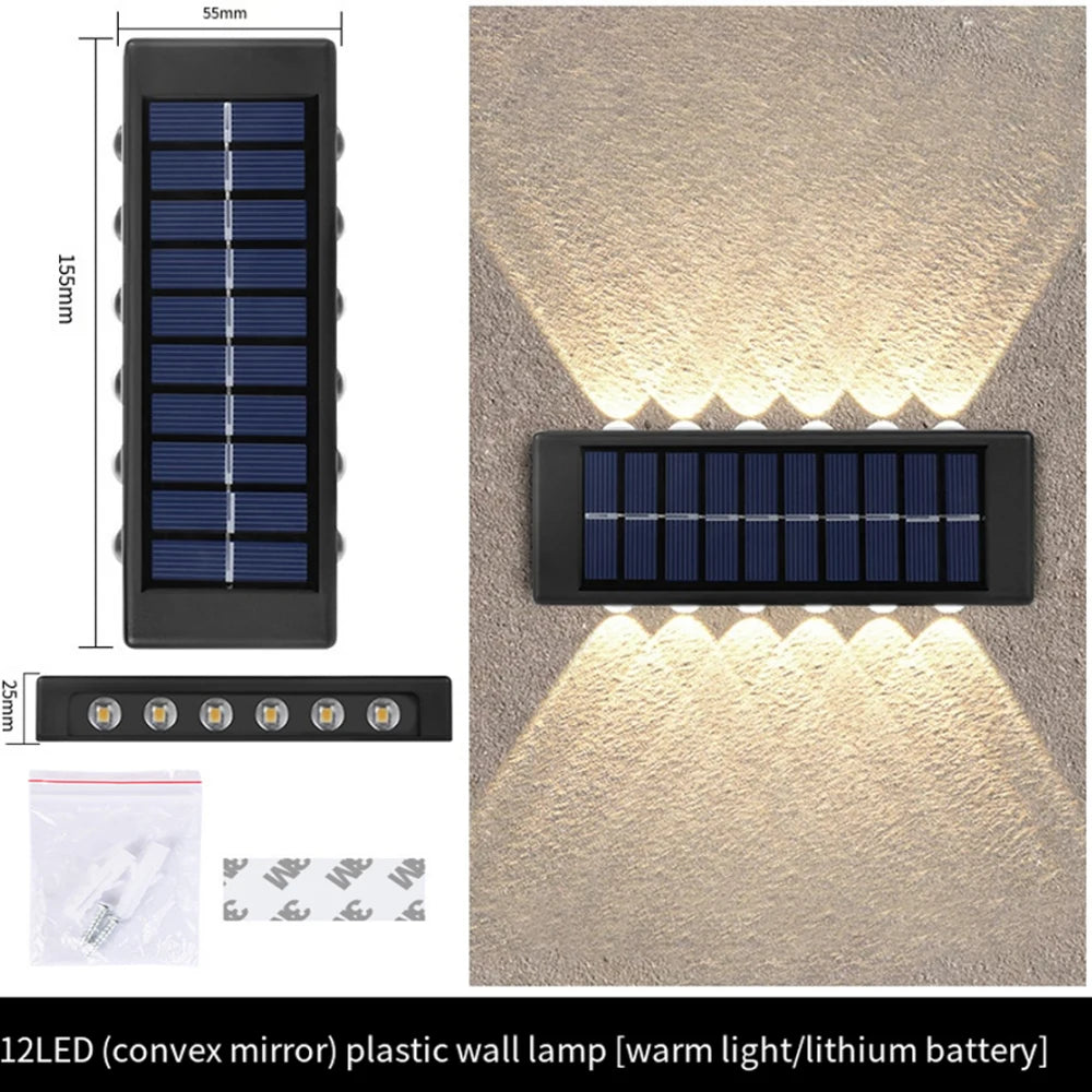 Waterproof Solar Wall Lamp