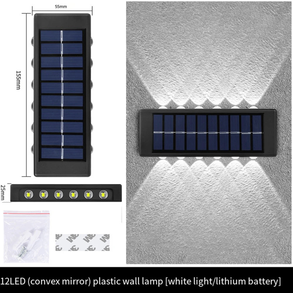 Waterproof Solar Wall Lamp