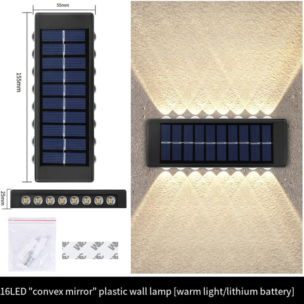 Waterproof Solar Wall Lamp