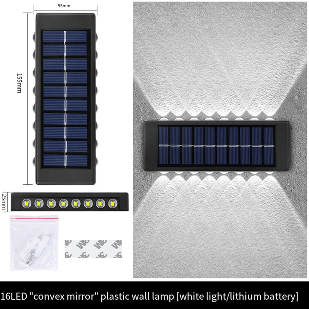 Waterproof Solar Wall Lamp