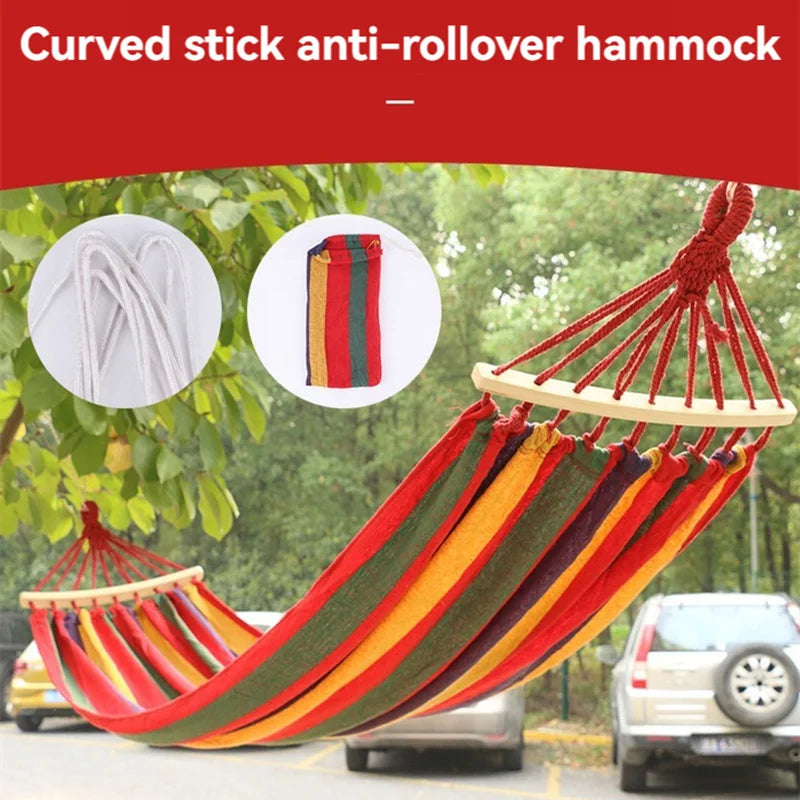 Canvas Camping Swing Hammock