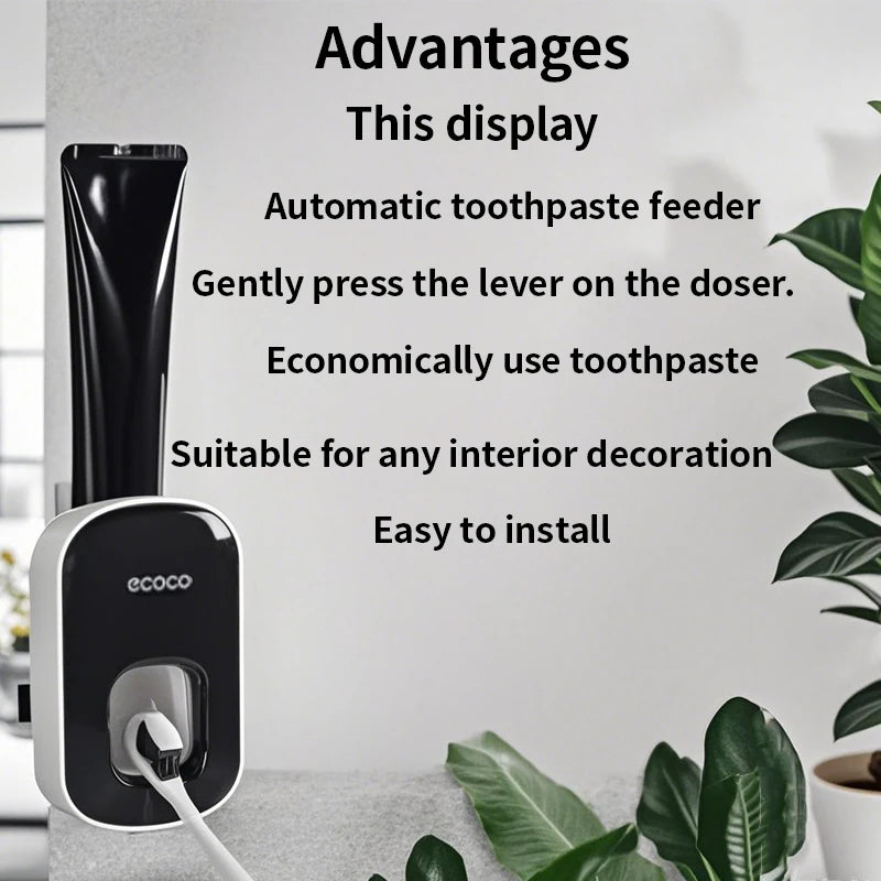 Wall-Mounted Toothpaste Dispenser