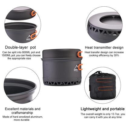 Outdoor Camping Cookware Set