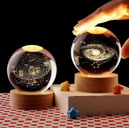 Galaxy Crystal Ball Night Light