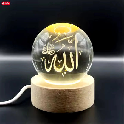 Galaxy Crystal Ball Night Light