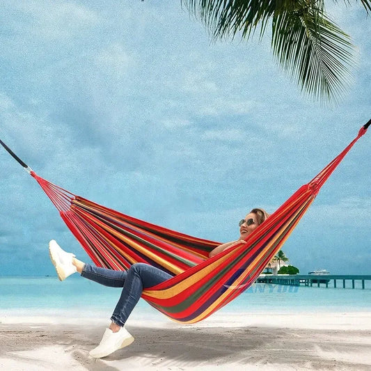Canvas Camping Swing Hammock