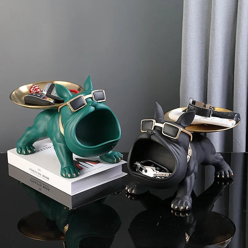 Resin Bulldog Statue