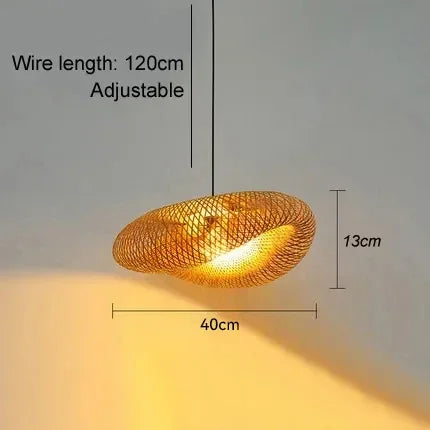 Handmade Bamboo Pendant Light