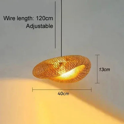 Handmade Bamboo Pendant Light