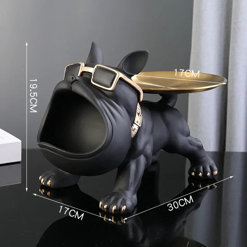 Resin Bulldog Statue