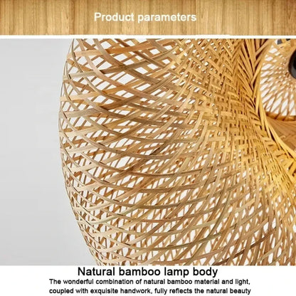 Handmade Bamboo Pendant Light