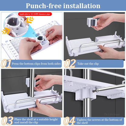 Extendable Shower Shelf