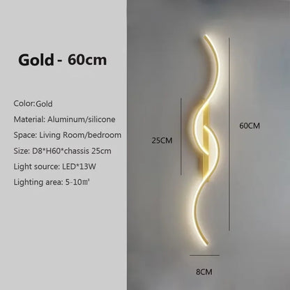 Minimalist LED Wall Lamp