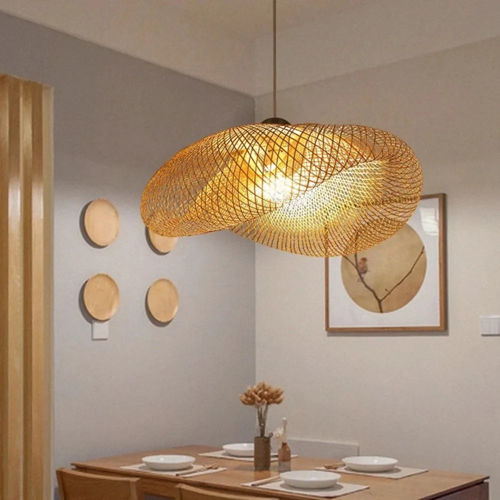 Handmade Bamboo Pendant Light
