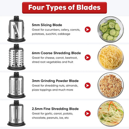 Stainless Steel Slicer Attachment