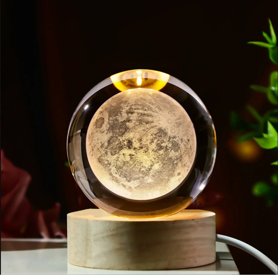 Galaxy Crystal Ball Night Light