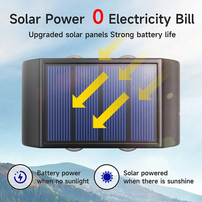 Waterproof Solar Wall Lamp