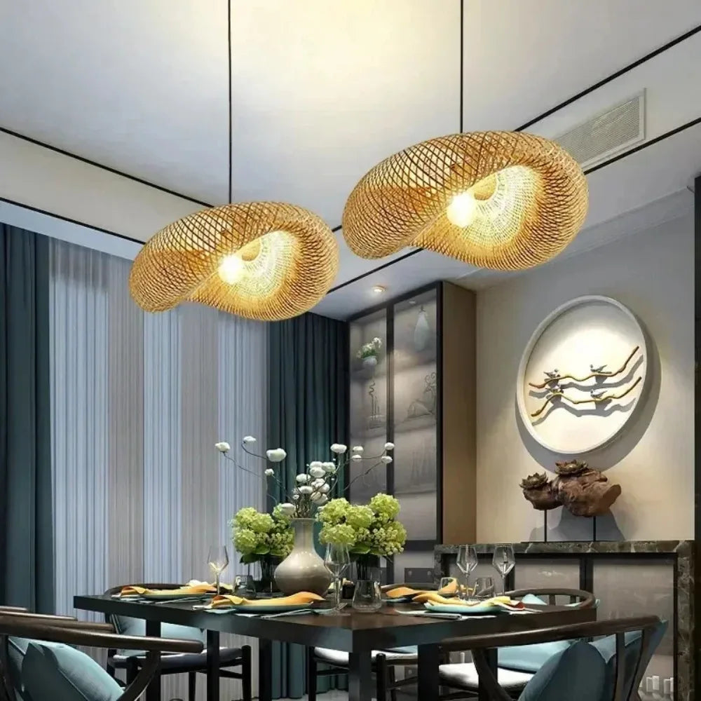 Handmade Bamboo Pendant Light