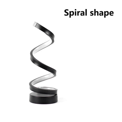 Modern Spiral LED Table Lamp