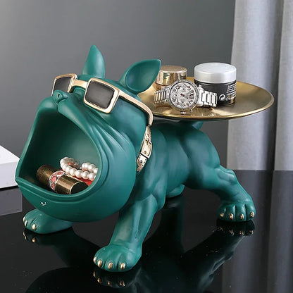 Resin Bulldog Statue