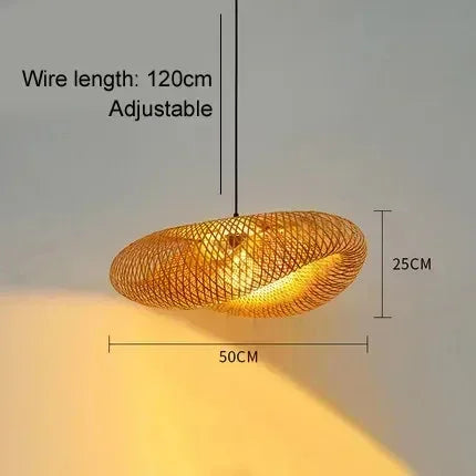 Handmade Bamboo Pendant Light