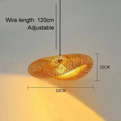 Handmade Bamboo Pendant Light
