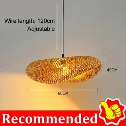 Handmade Bamboo Pendant Light