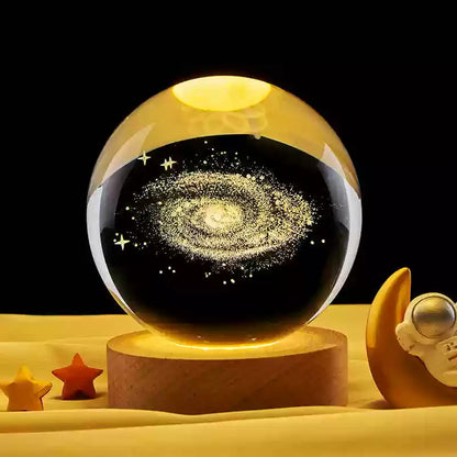 Galaxy Crystal Ball Night Light