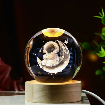 Galaxy Crystal Ball Night Light